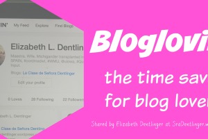 Bloglovin': the time saver for blog lovers | Shared by Elizabeth Dentlinger at SraDentlinger.wordpress.com
