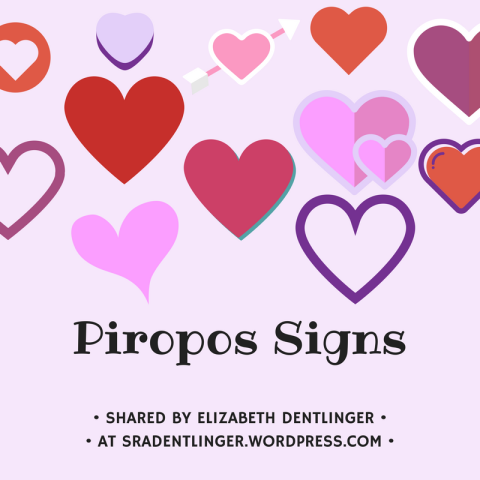 Piropos Signs | Shared by Elizabeth Dentlinger at SraDentlinger.wordpress.com